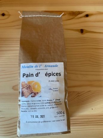 Préparation pour pain d'épices