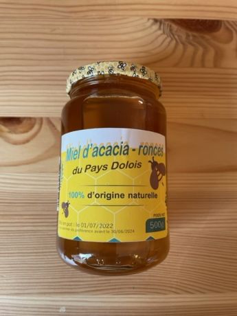Miel d'acacia- ronce