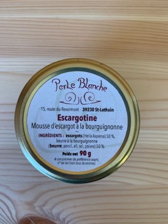 Escargotine (mousse d'escargots à la bourguignonne)