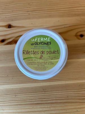 Rillettes de poulet aux légumes