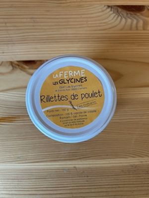 Rillettes de poulet au romarin