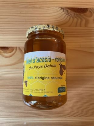 Miel d'acacia- ronce