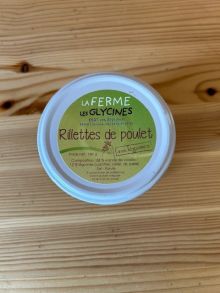 Rillettes de poulet aux légumes