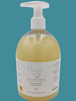 Savon liquide 100% olive