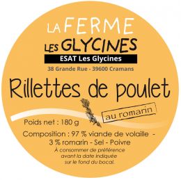Rillettes de poulet de Cramans