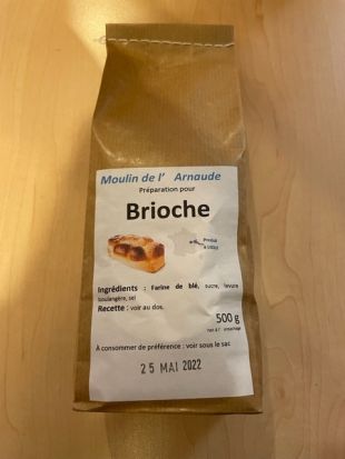 Préparation Brioche