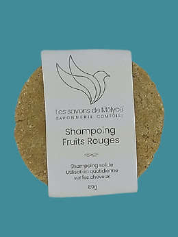 Shampoing solide fruits rouges